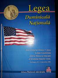 Cartea " Legea Duminicală Națională"