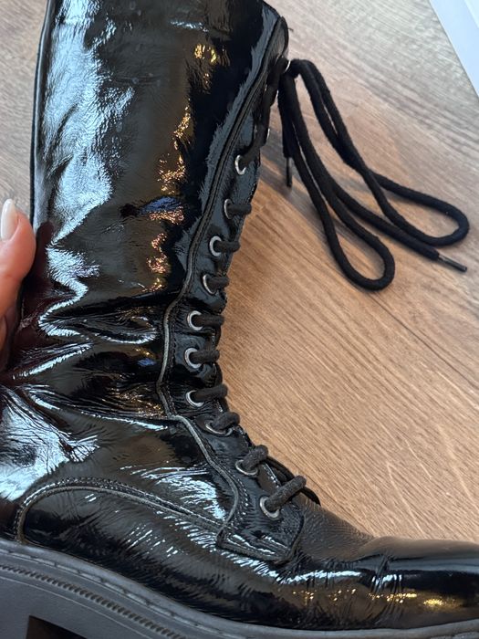 Ботуши/кубинки ЕСТЕСТВЕНА КОЖА 40