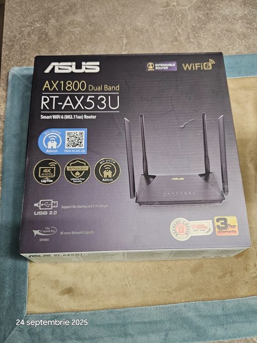 Vând Router Asus ,Wi-Fi 6