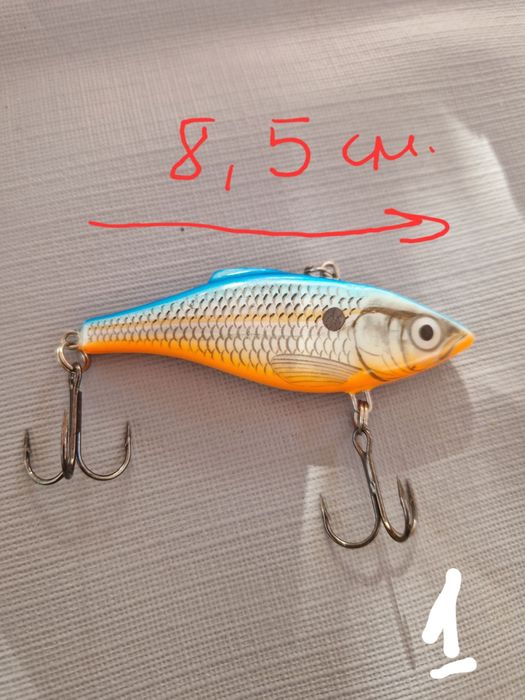 Воблери, Блесни и Силиконови рибки