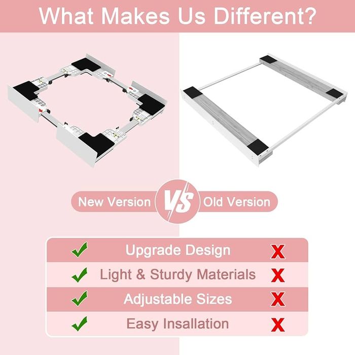 Kit universal de stivuire NIUXX pentru mașină de spălat și uscător