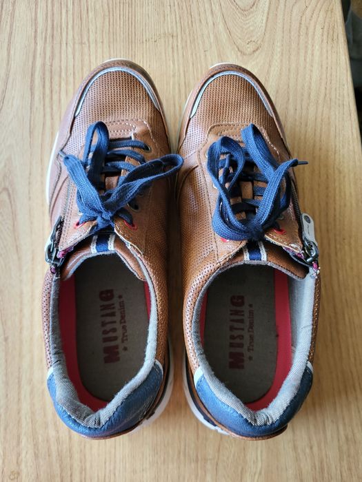 Обувки MUSTANG, размер-43, кафяви