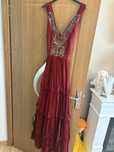 Rochie eleganta matase -M