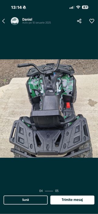 Vand atv electric copii