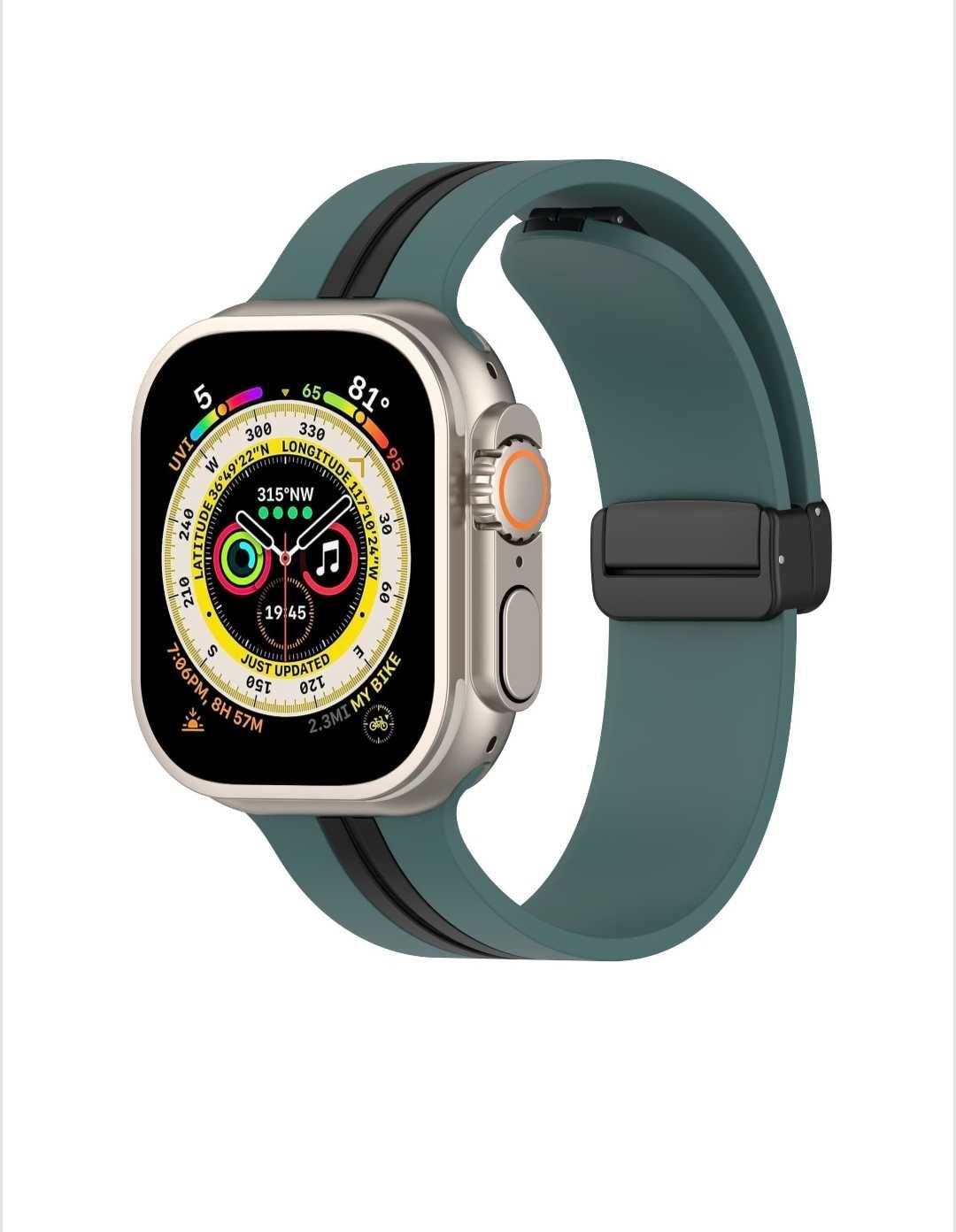 Curea Silicon Compatibila Apple Watch8/7/6/5/SE, 42/44/45/49MM, unisex