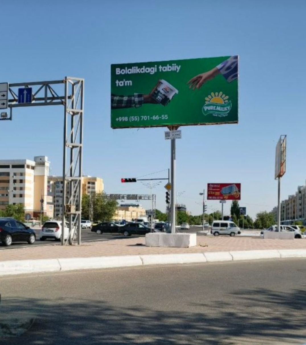 Led ekran va bilbordlarda reklama