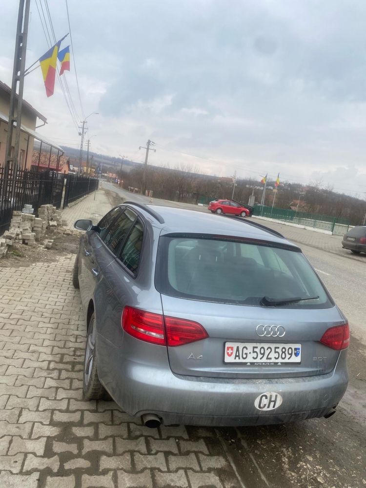 Bara spate cu doua iesiri audi a4 b8 nonfacelift