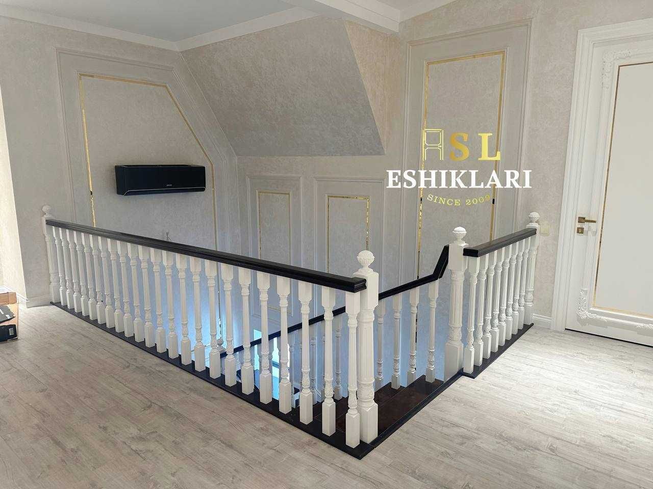 Yogʻoch zinalar  aslbrend kompaniyasidan zina mdf