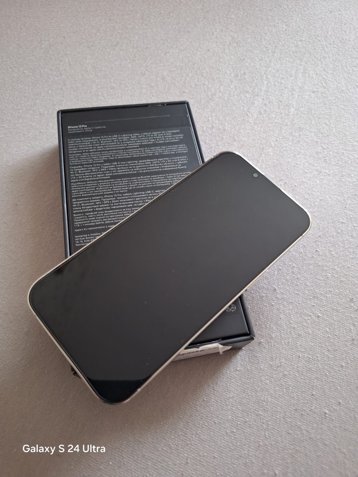 Iphone 256GB 13 Pro Silver White TOP Цена Неразличим от Нов