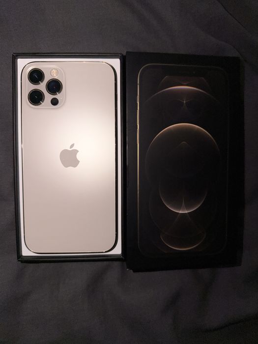 Telefon Iphone 12 Pro Gold 256Gb in stare impecabila