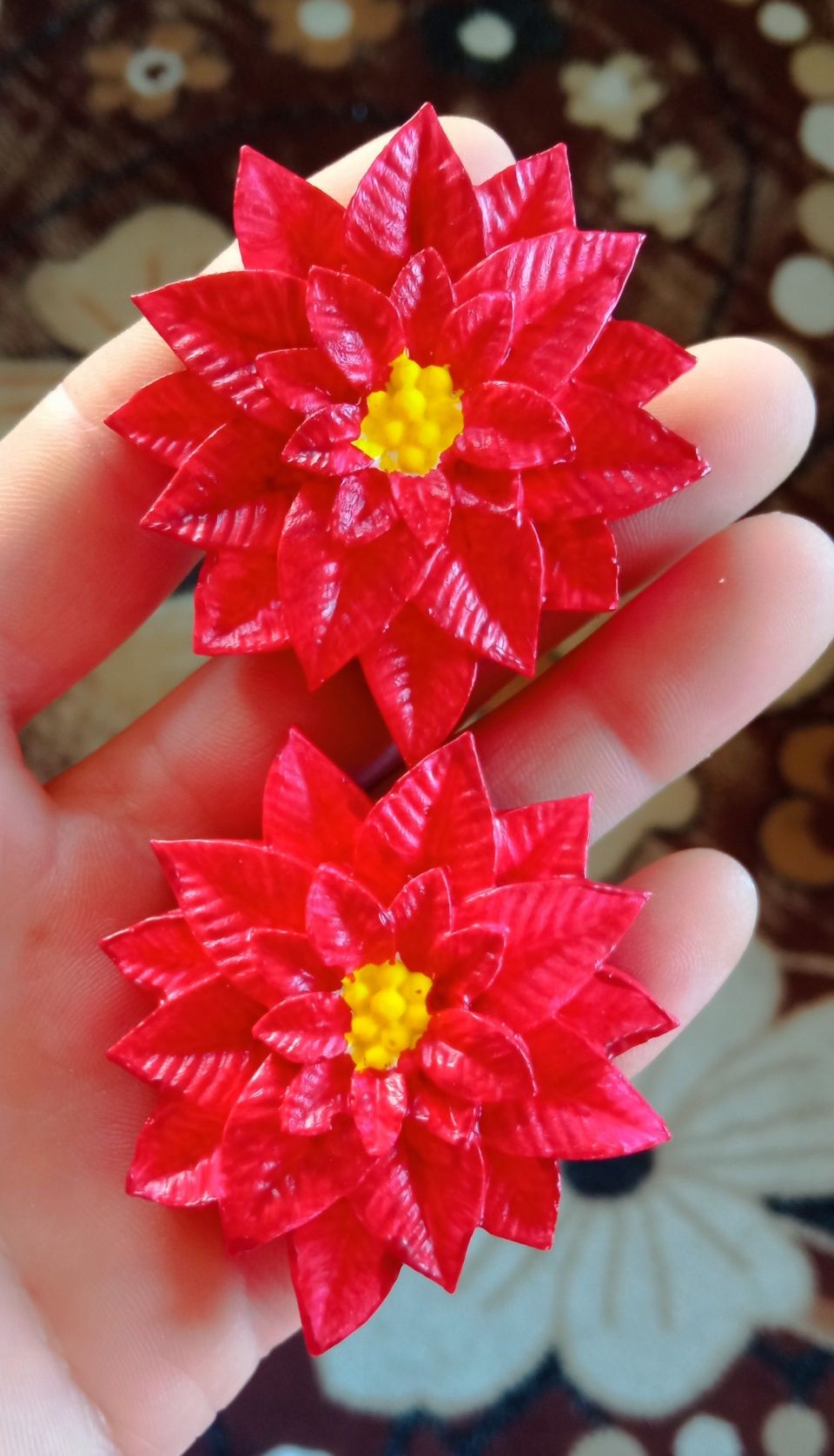Гипсо-керамични цветя