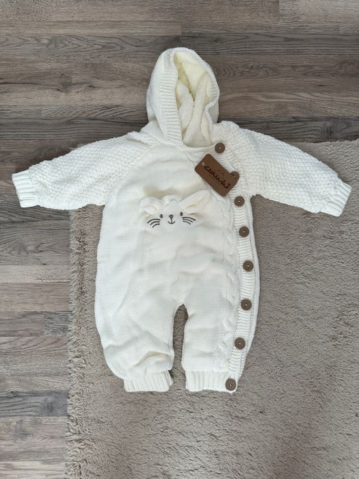 Зимни дрешки за бебе момиче