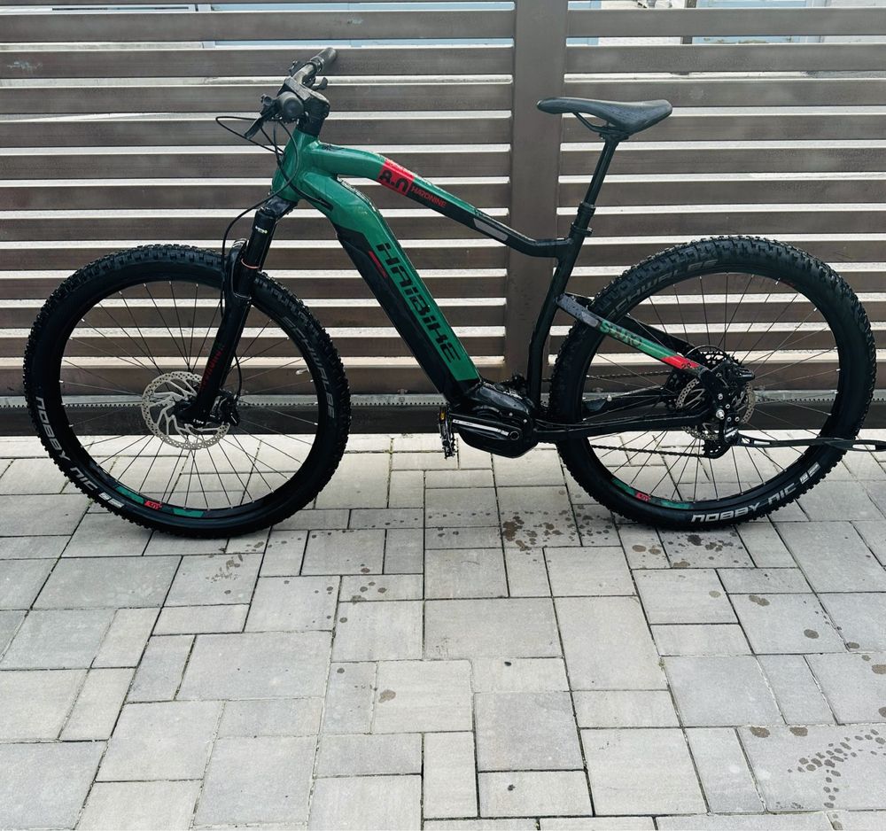 Bicicleta electrica haibike