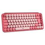 Vand tastatura wireless mecanica Logitech Pop Keys Roz noua garantie