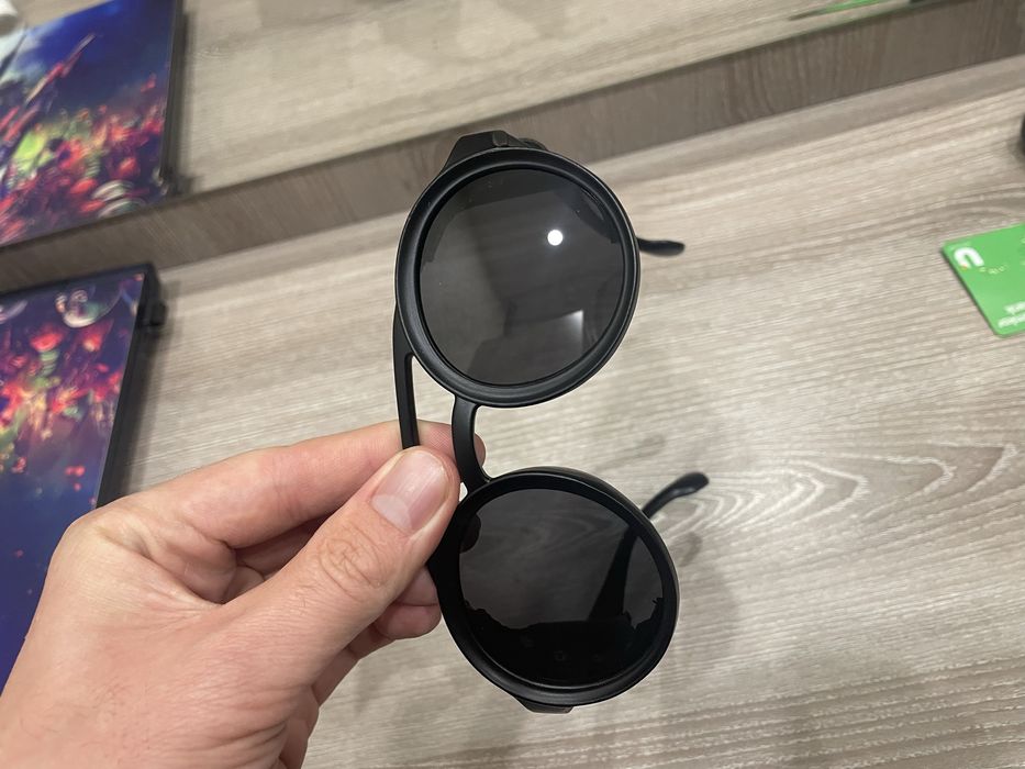 очки горные. новые модные панк-кожанные сольнцезащитные очки