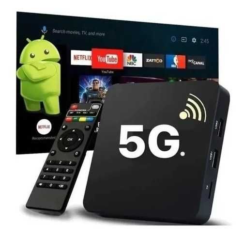 Нови 4K Android TV Box 2GB 16GB MXQ PRO Android TV 9 wifi play sto