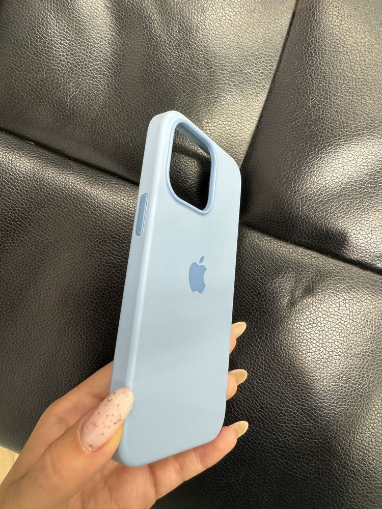 Оригинален син Cloud Blue калъф iPhone 13 pro