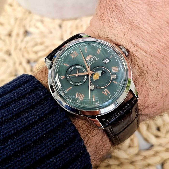Orient Bambino Version 9 Green RA-AK0805E30B