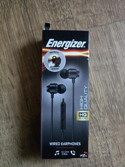 Слушалки с кабел Energizer