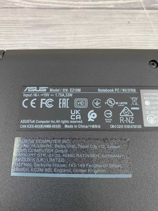 Asus VivoBook E210MAB Windows 11