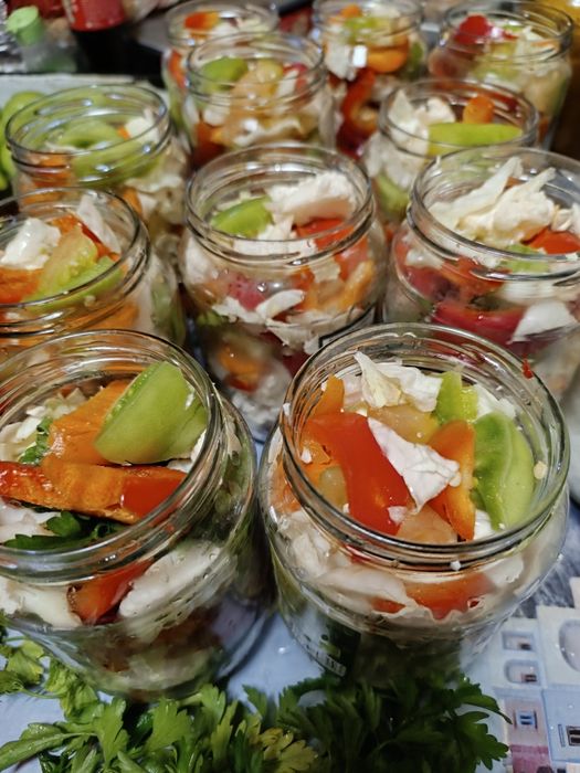 Царска туршия с камби, ...Без варене