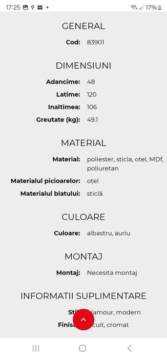 Bar Kare din catifea