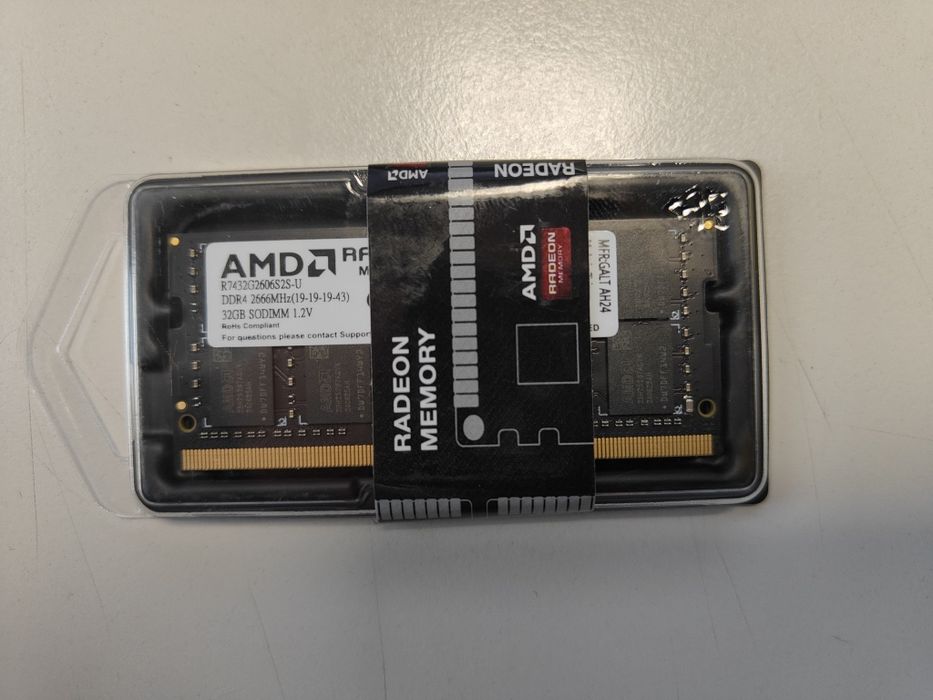 ОЗУ sodimm so-dimm ddr4 32 gb новый