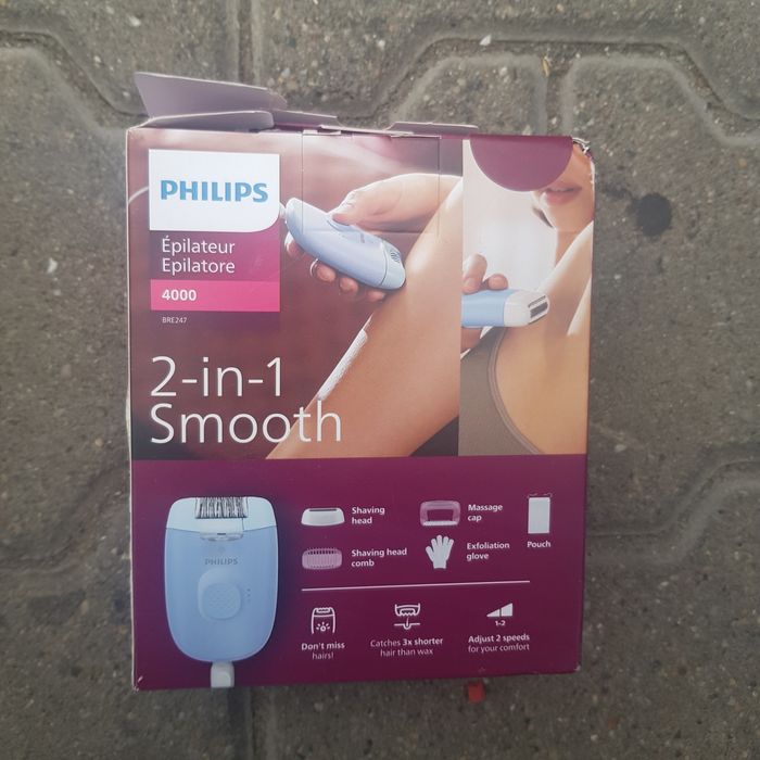 Epilator philips seria 4000 nou