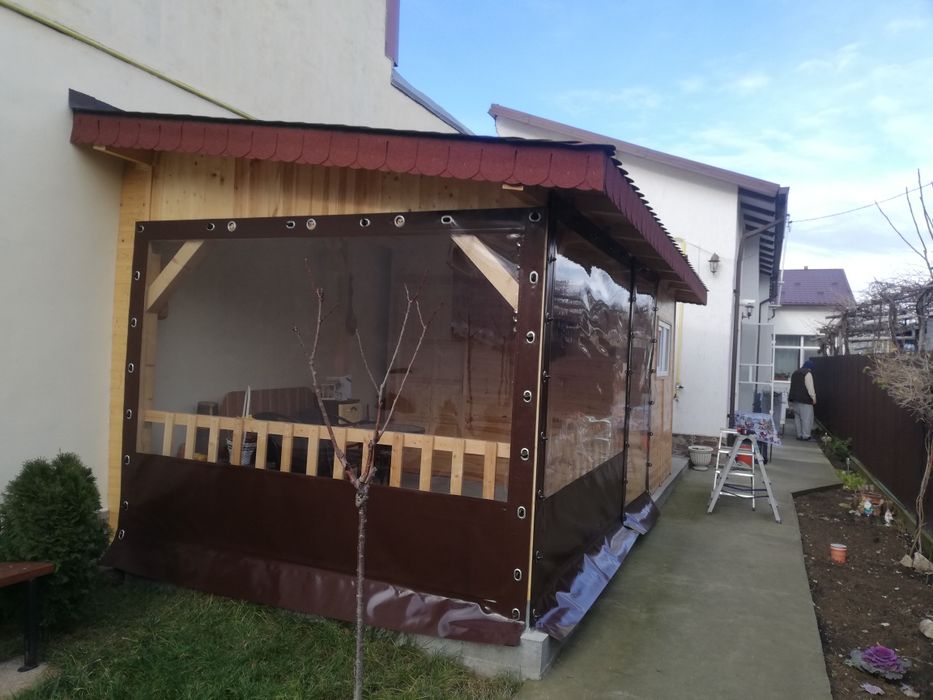 Prelate, copertine, inchideri foișoare și terase, autocolante