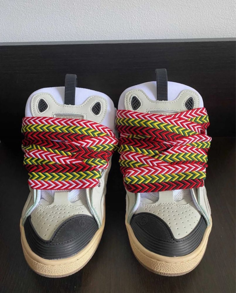 Lanvin curb sneakers