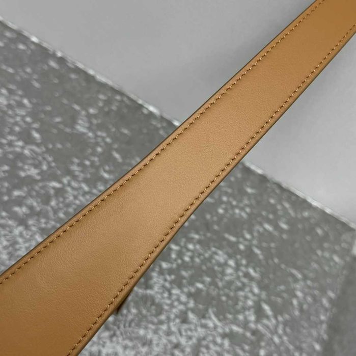 Geanta The Row Moon 20 cm, maro, tip Premium