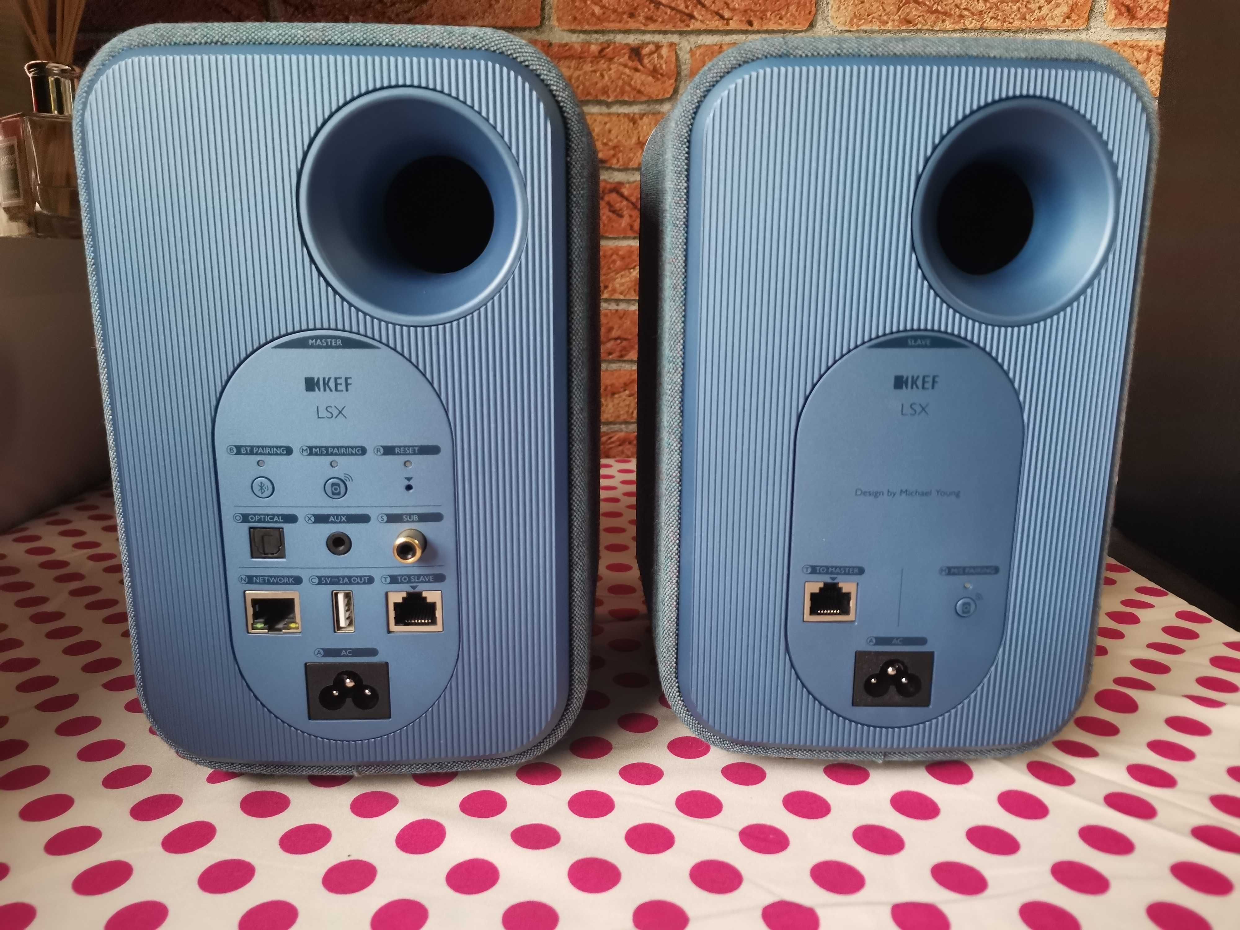 Boxe Raft KEF LSX 200W Blue.