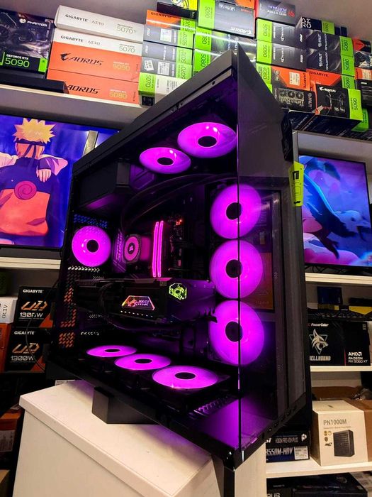 PC TOP Ryzen 9 9950x3d, RTX 5090, 48GB RAM/ SSD 4TB, TRYX LUCA,AIO,TVA