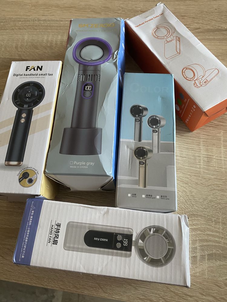 Нови мобилни  вентилатори с USB зареждане