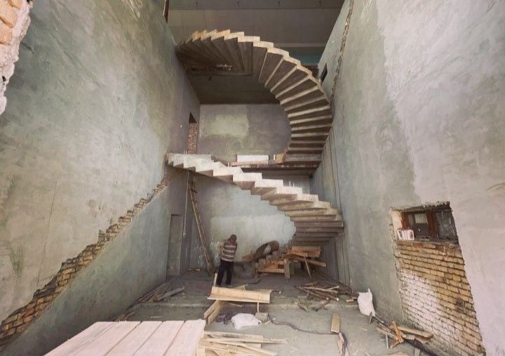 Beton zinapoyalar quyamiz sifatlik