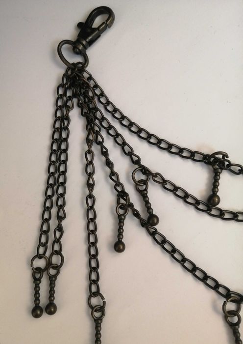 Curea lant din metal pentru blugi si genti