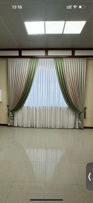 Комплект штор для гостиной