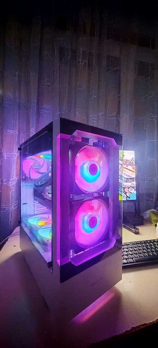 Добро Геймърско РС R7 5700X3D/32/SSD 1000Gb/RTX 3070/WiFi&BT/Гаранция