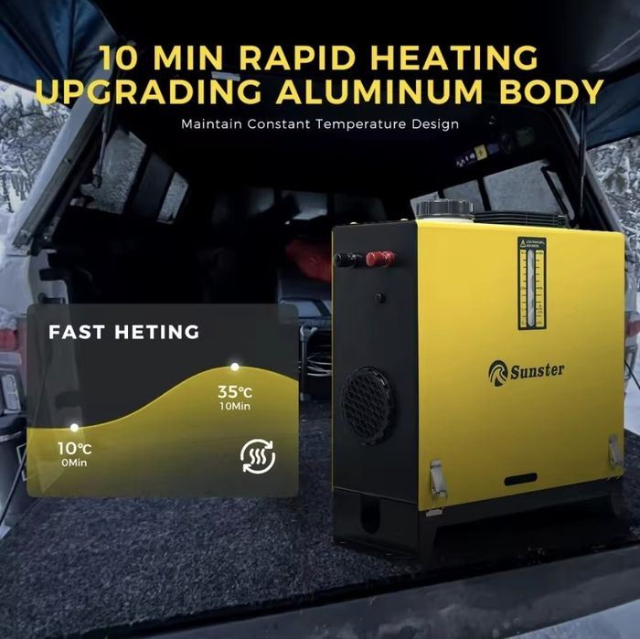 Incalzitor motorina, Sirocou, Webasto, Sunster-Vevor 8KW 12v & 24v