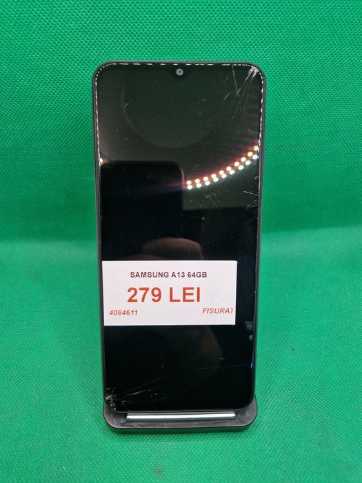 Samsung A13 64GB, fisurat, Lazar Amanet Crangasi, 40646
