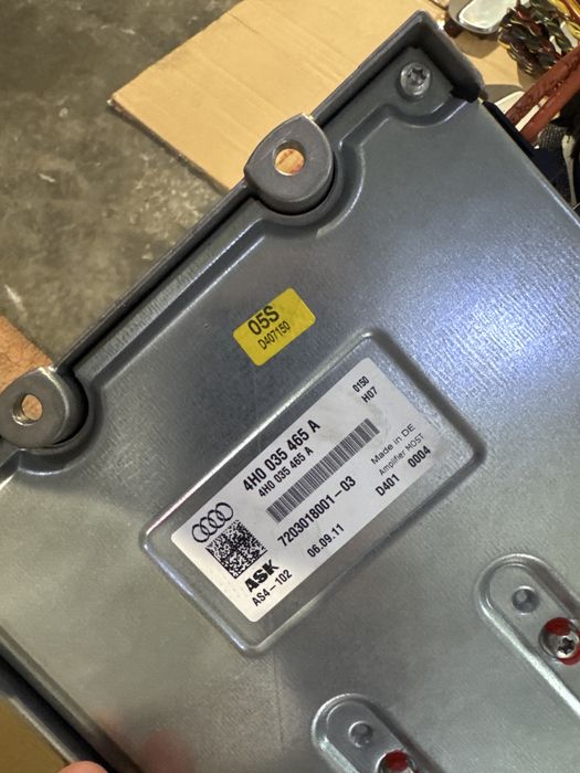 Sistem Bang&olufsen Boxe/Amplificator Audi A8/S8 D4 2011-2018 Complet