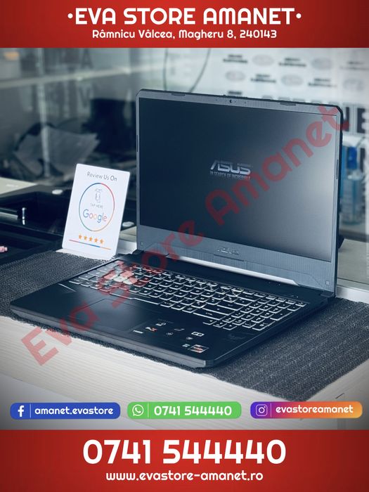 Laptop Gaming 15.6” ASUS TUF AMD Ryzen 7 1TB+512GB 32GB nVidia GTX 6GB