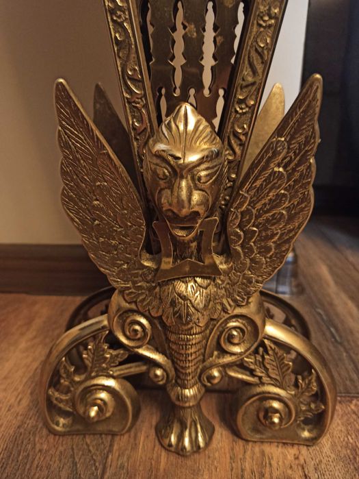 Месингова решетка, параван за камина