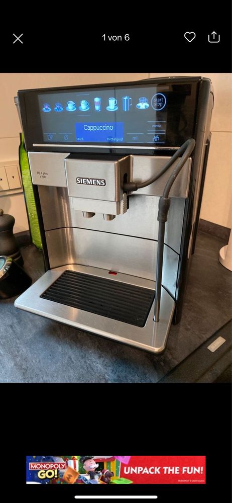 Aparat cafea Siemens