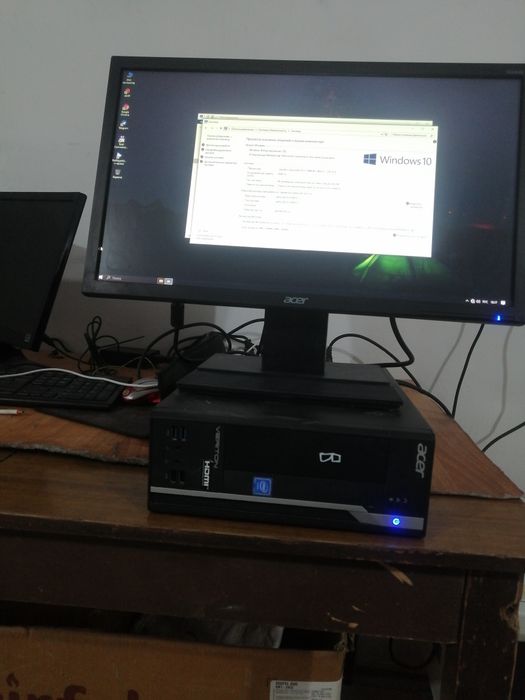 Срочно продаётся компьютер Aser DDR 4