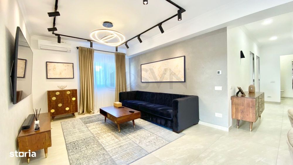 Apartament 3 camere Baneasa Sisesti MOBILAT SI UTILAT Premium