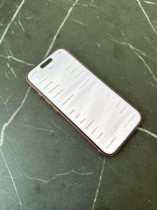 IPhone 17 Pro 256GB Cosmic Orange