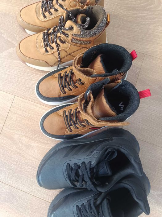 Лот обувки за момче(Lumberjack, Adidas, Vty)