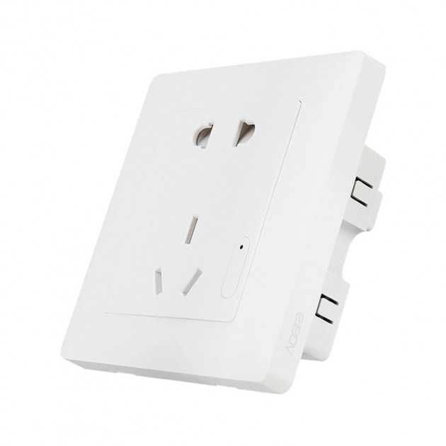 Умная настенная розетка Xiaomi Aqara Smart Socket Zigbee (QBCZ11LM)