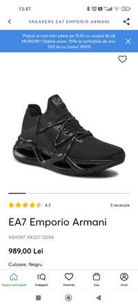 Sneakers / pantofi emporio armani ea7